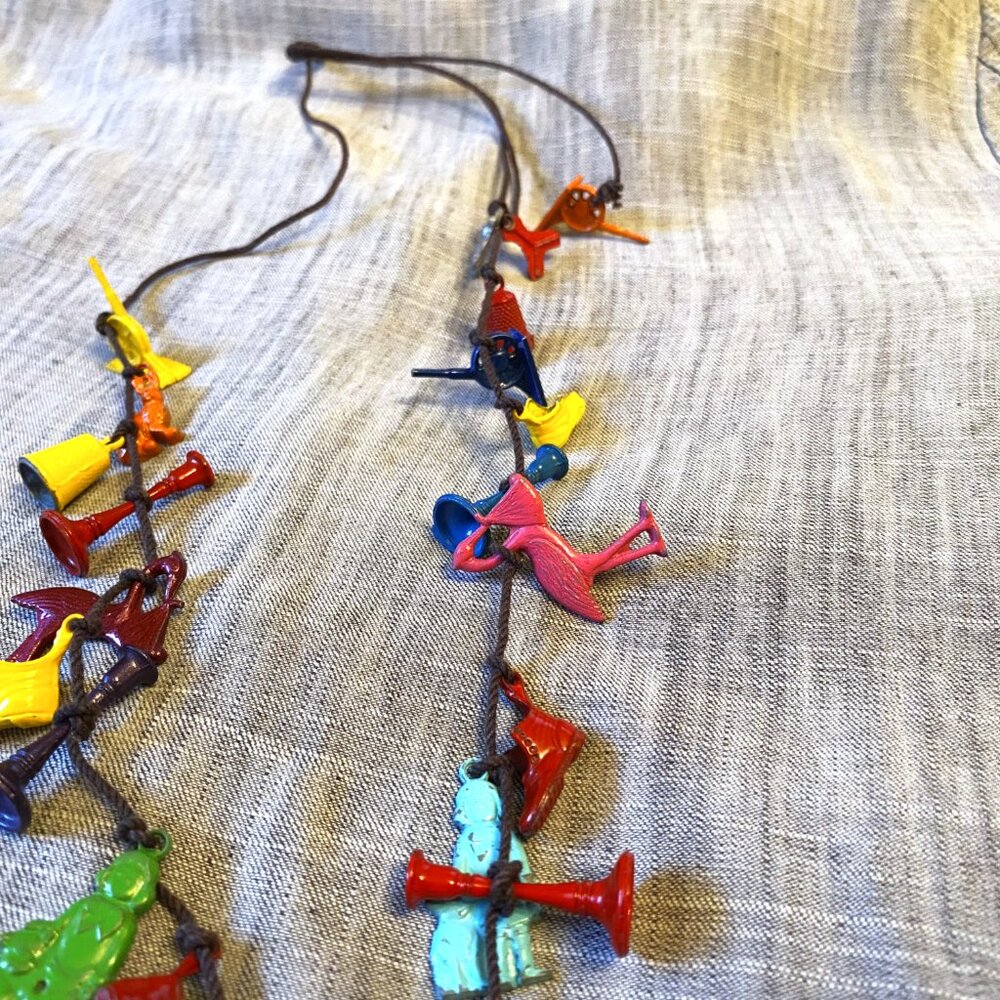 Festive Multi-Pendant Charm Necklaces - Picture 2 of 7